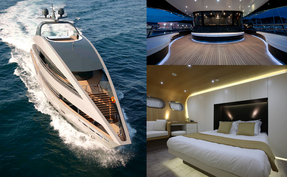 Un luxury yacht per il GP di Monaco
