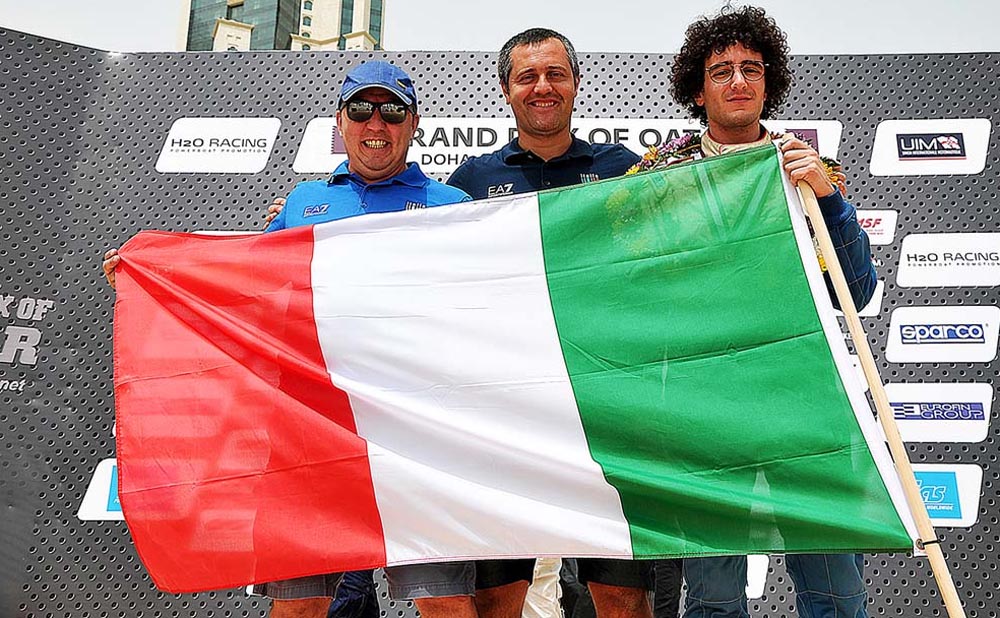 Nations Cup di motonautica inshore, Stefano Paoletti secondo