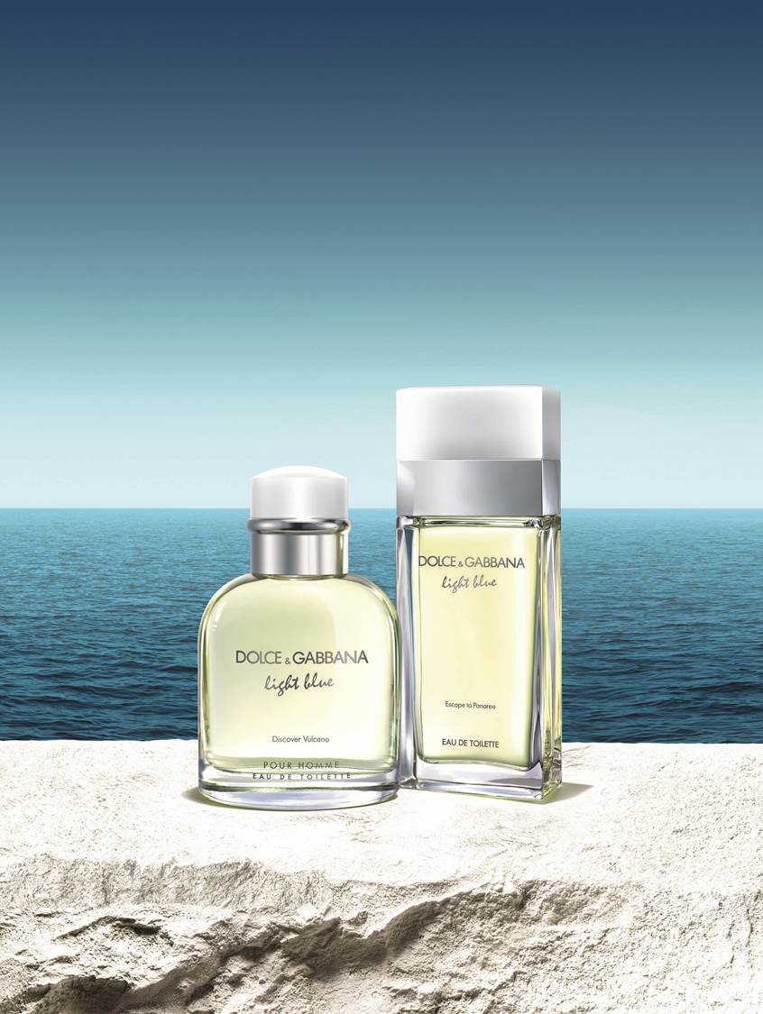 Light Blue Dolce&Gabbana, i profumi delle isole Eolie