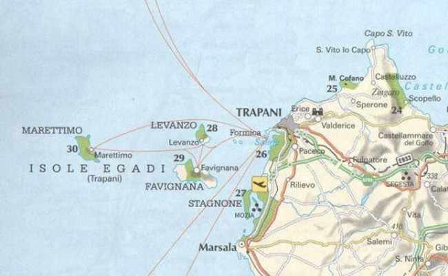 Egadi Mappa