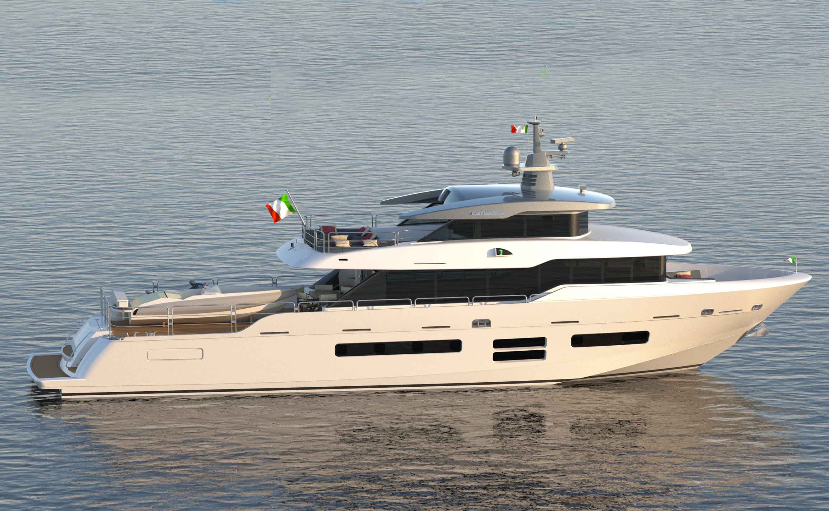 Oceanic Yachts 90’ in anteprima al Cannes Yachting Festival 2014