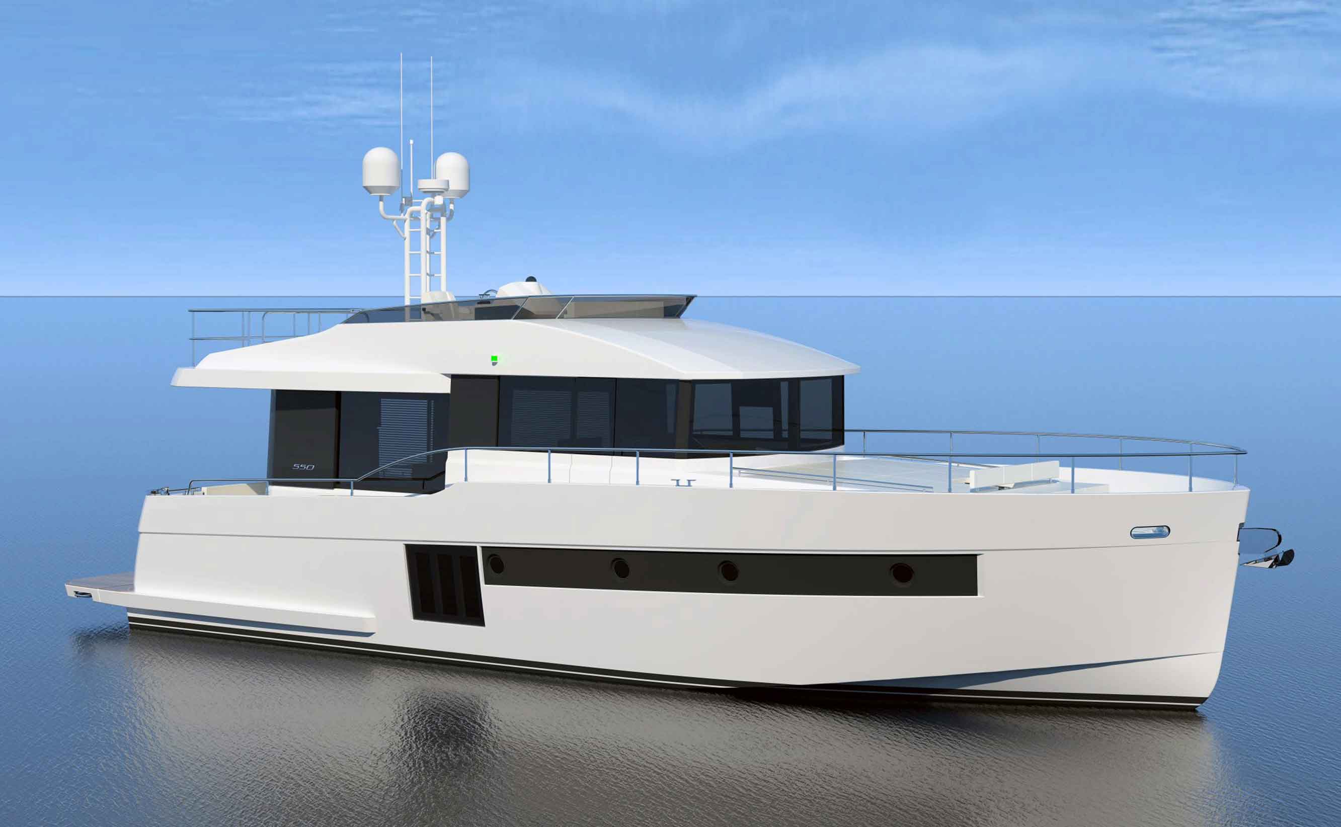 Sundeck Yachts 550: una barca comoda per vivere il mare
