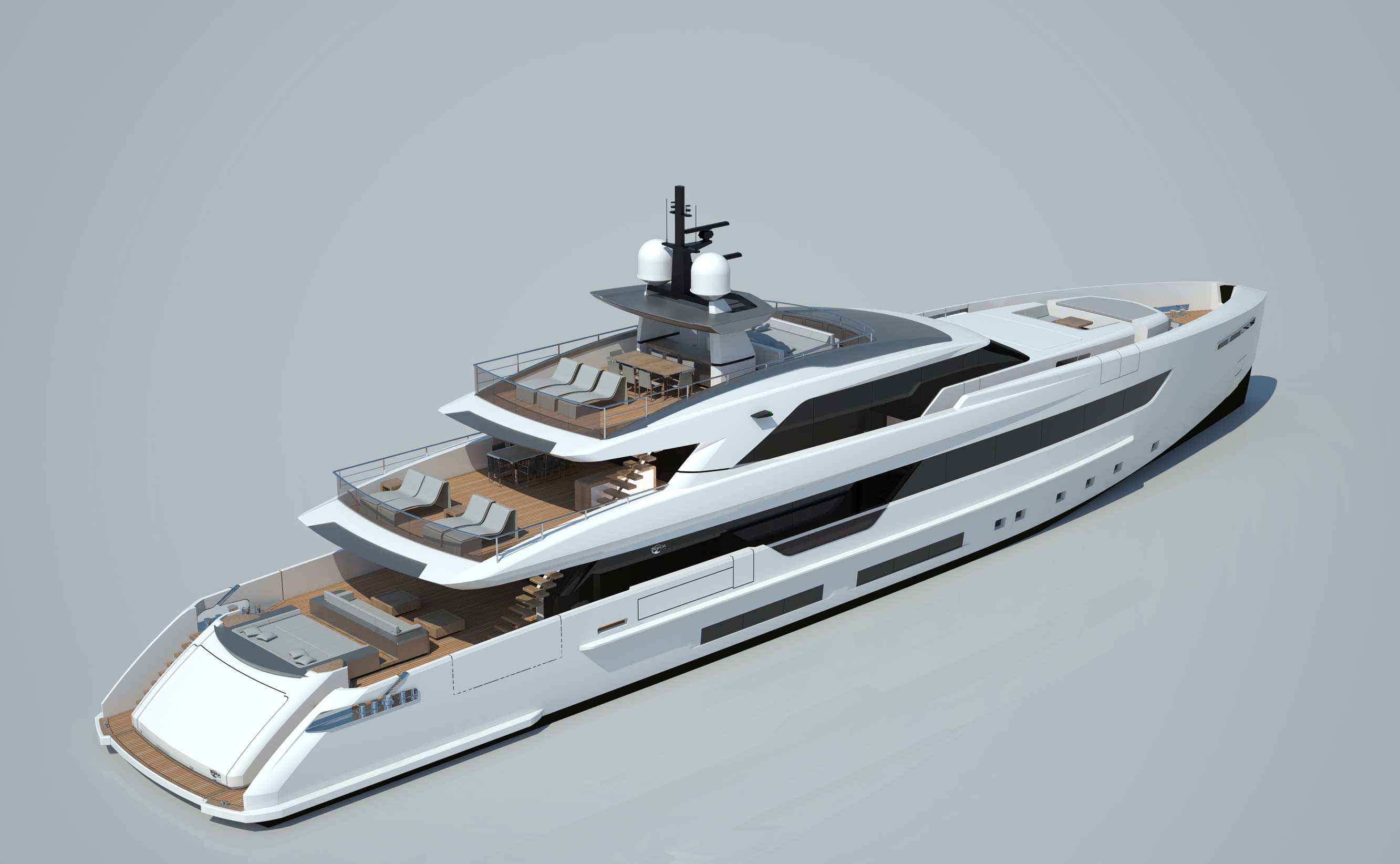 Tankoa Yachts annuncia il nuovo S501 di 50 metri