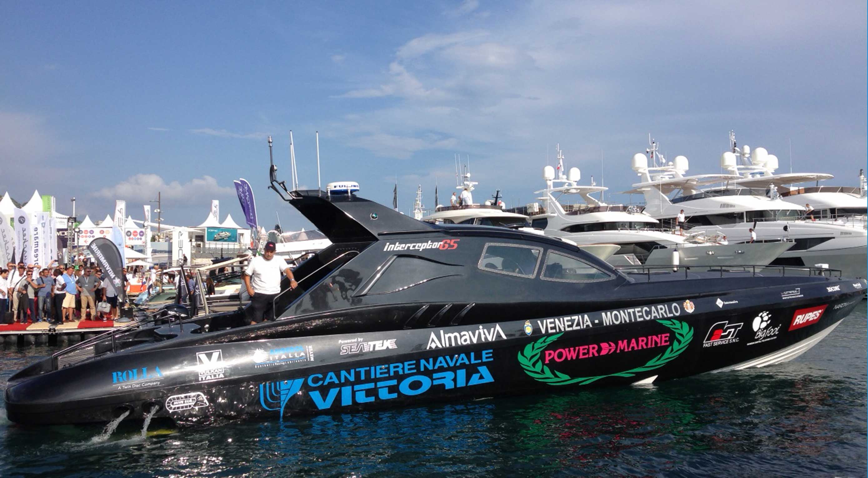 Venezia-Montecarlo: Fast Interceptor punta al record