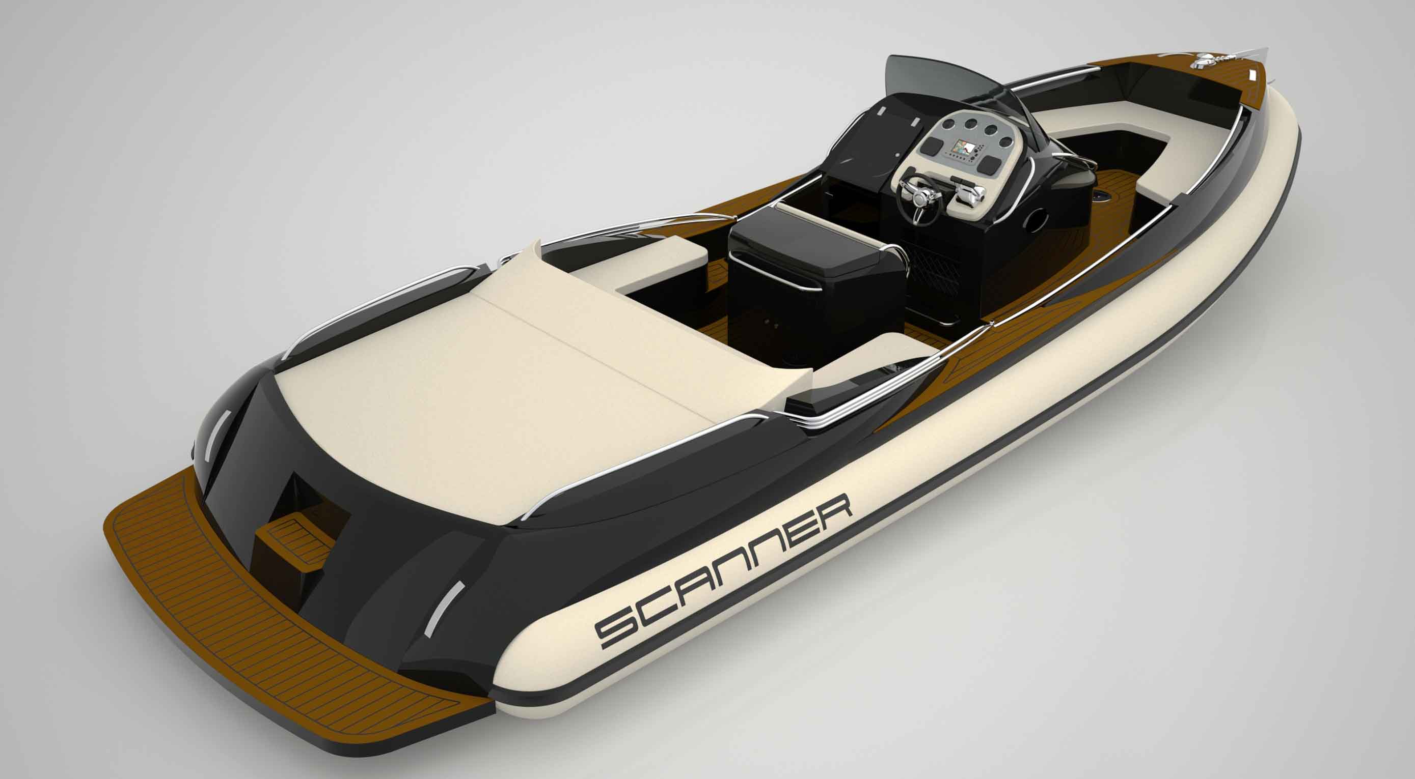 Scanner Envy 950 Touring, un gommone di classe