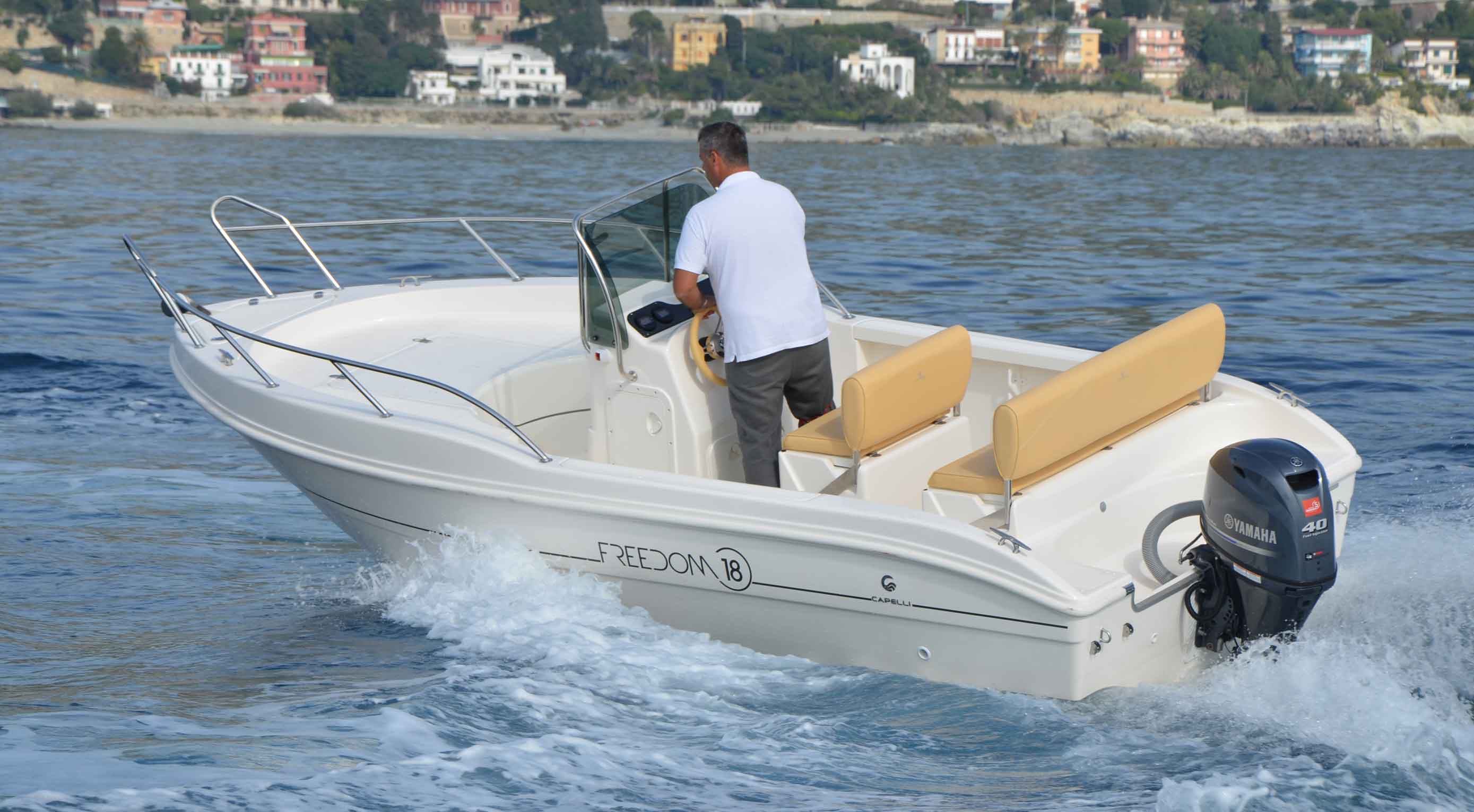 Yamaha F40 GETL e Freedom 18, pack tutto divertimento