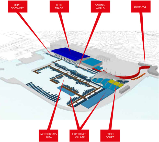 Salone di Genova 2015 Layout