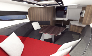 Beneteau Flyer 8.8 Cabina poppa