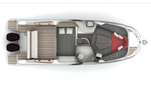 Beneteau Flyer 8.8 Layout interni