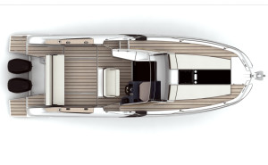 Beneteau Flyer 8.8 Layout pozzetto
