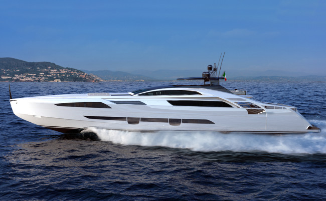 Pershing 140 rendering profilo 22-09-15