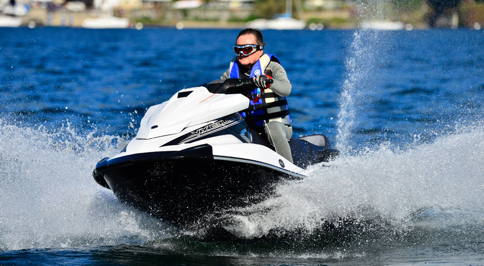 Yamaha WaveRunner VX Cruiser, aquabike a tutto comfort