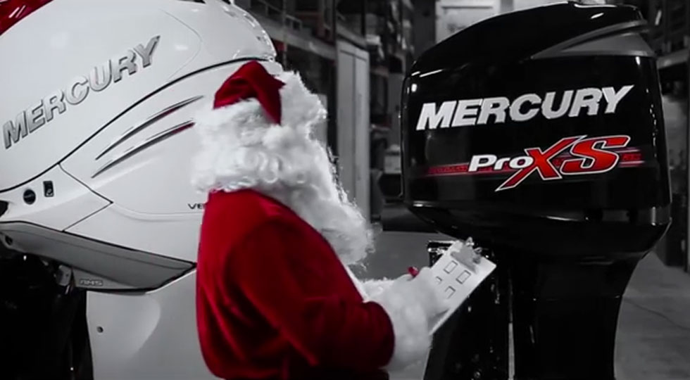 Auguri Mercury 2015, chi non lo vorrebbe un Babbo Natale così?