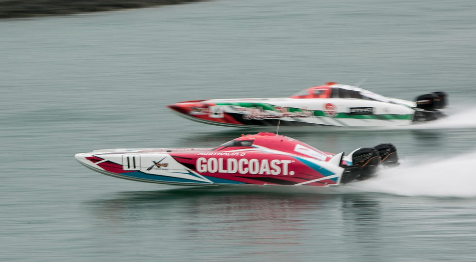XCAT Dubai Grand Prix, quattro in un secondo