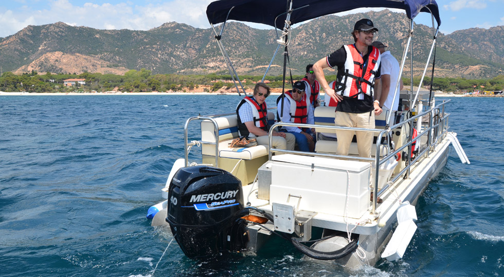 Mercury 40 SeaPro a prova di pontoon