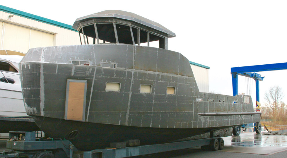 YXT20, work in progress della “support vessel”