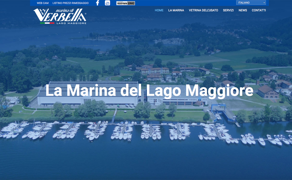 Marina di Verbella vi accoglie anche nel web con un sito tutto nuovo