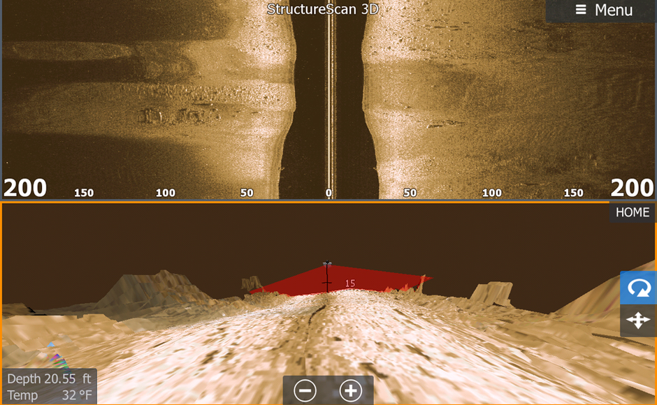 I fondali ora li puoi vedere in tridimensione con lo StructureScan 3D di Lowrance