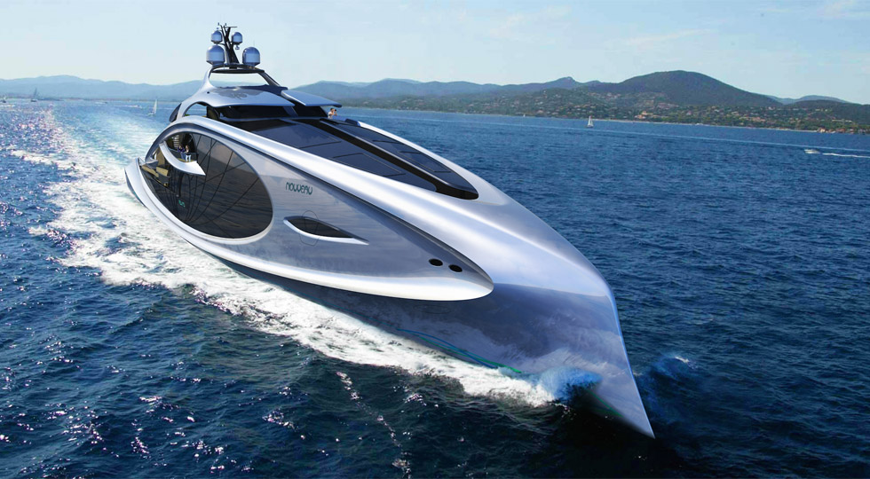 Nouveau Yacht Concept by Andy Waugh, mai visto niente di simile?