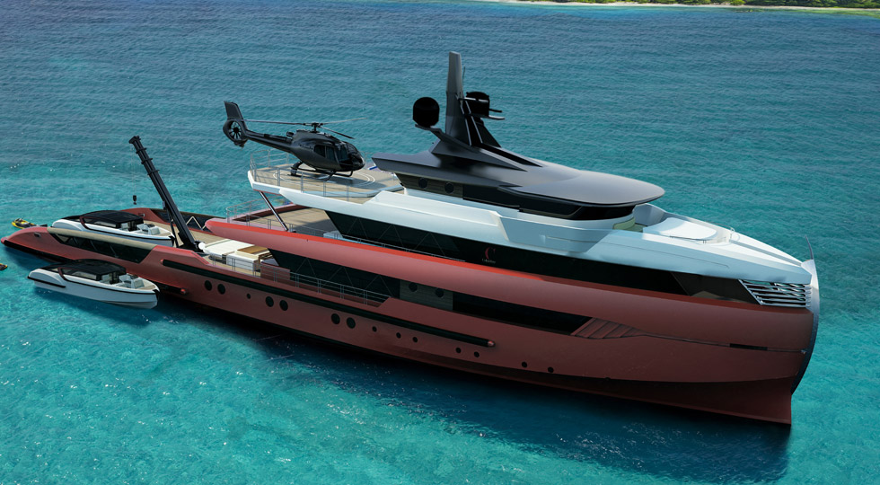 Columbus Tomahawk 52m, un explorer concept rivoluzionario