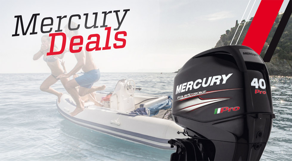 Mercury Deals, tutti i fuoribordo sono in promozione