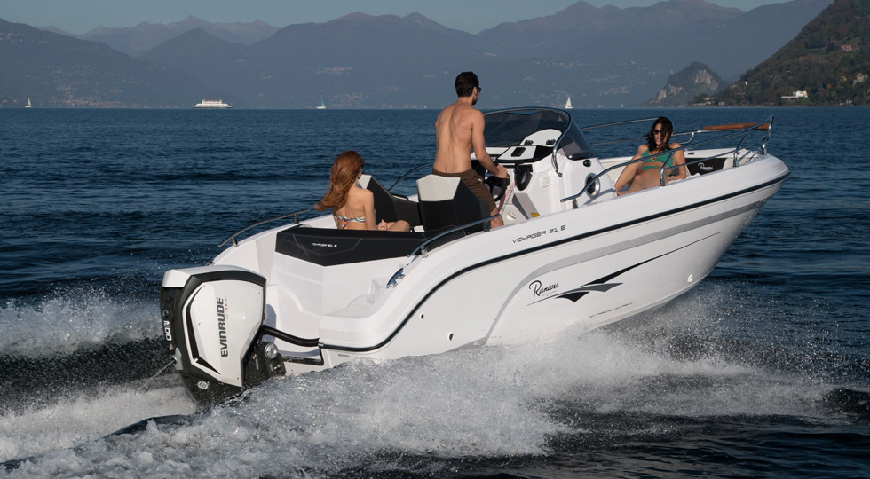 Ranieri International Voyager 21S, con l’Evinrude G2 una piccola bomba!