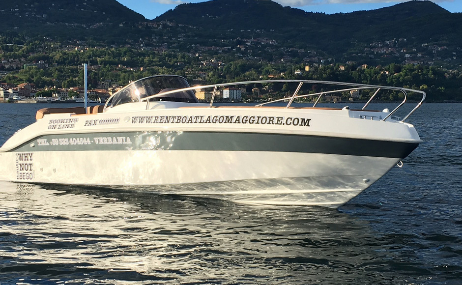 Rent Boat Lago Maggiore, il noleggio secondo Nautica Bego