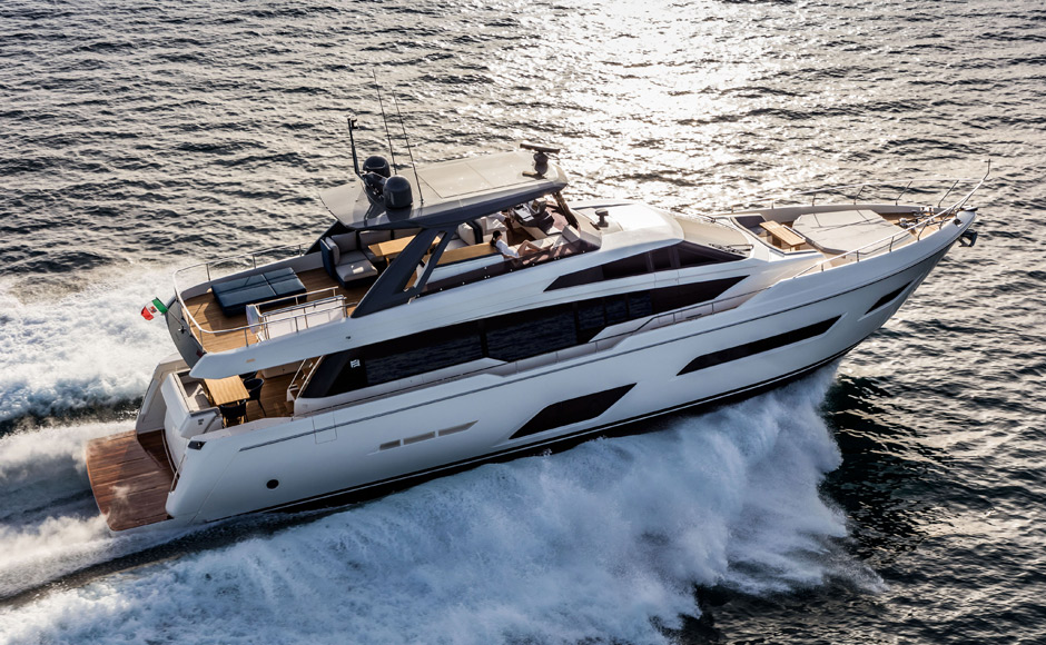 Novità 2018: Ferretti Yachts 780 e il bello di una solida eredità