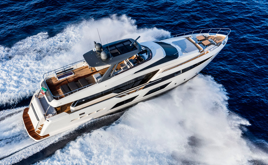Novità 2018: Ferretti Yachts 920, un concentrato di novità e di griffe