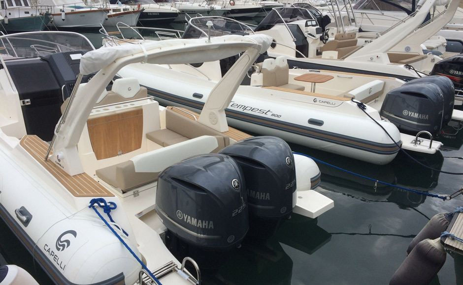 Yamaha, Capelli e Jeanneau al Porto turistico di Andora con Four Marine