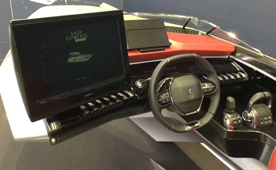 Nasce Sea Drive, la "pilot house" del futuro made in Beneteau con Peugeot Design Lab