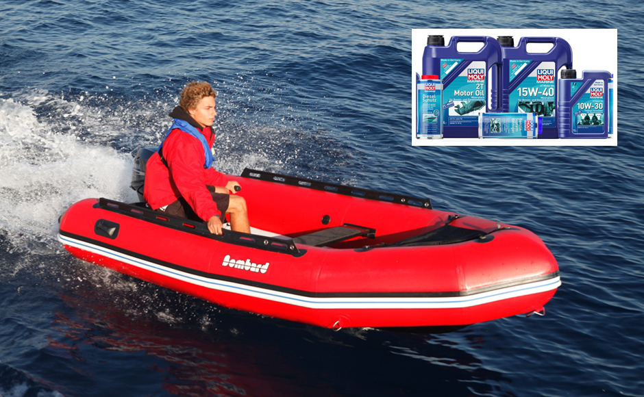 Bombard e Liqui Moly special days: in offerta gommone e kit di manutenzione