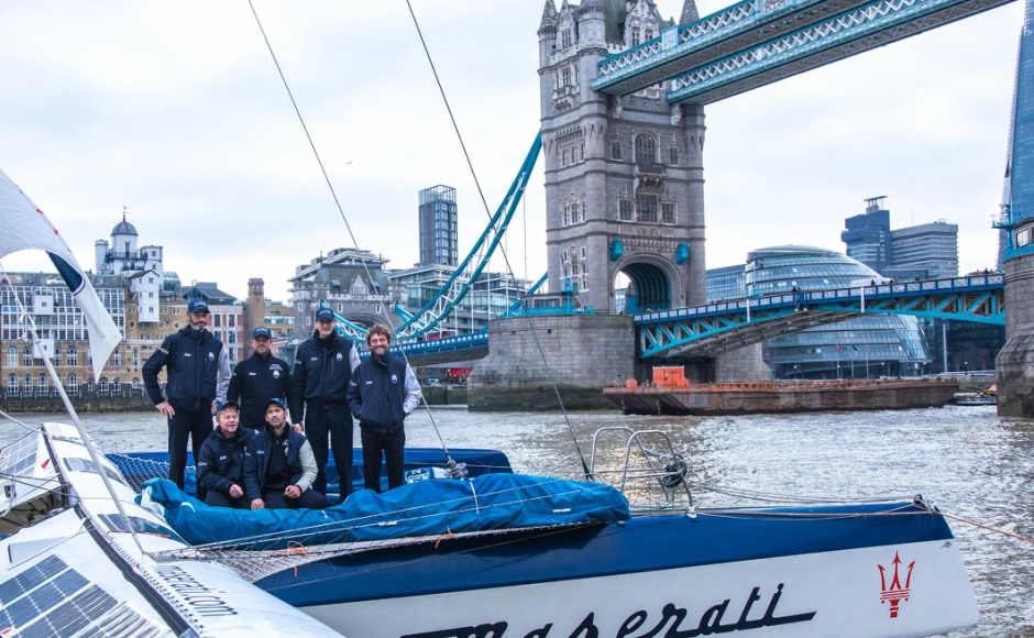 L'ultimo record di Soldini sul trimarano Maserati ha un piccolo alleato: il dissalatore Schenker