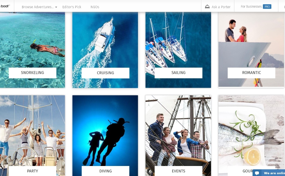 E' arrivata NowBoat, una piattaforma online per programmare le vacanze in barca