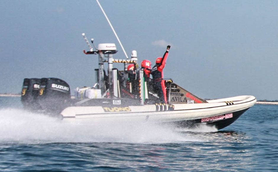 Montecarlo-Venezia, il nuovo record è di un gommone di serie Avila motorizzato Suzuki