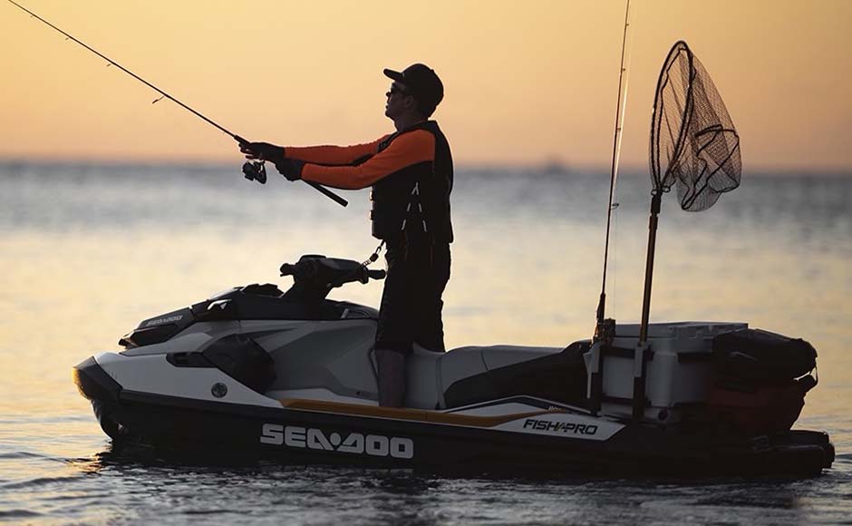 A pesca con la moto d’acqua? Si può con SeaDoo Fish Pro