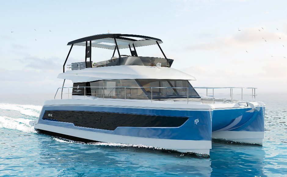 Novità 2019: il Fountaine Pajot 40 ha due scafi, due motori e un flybridge