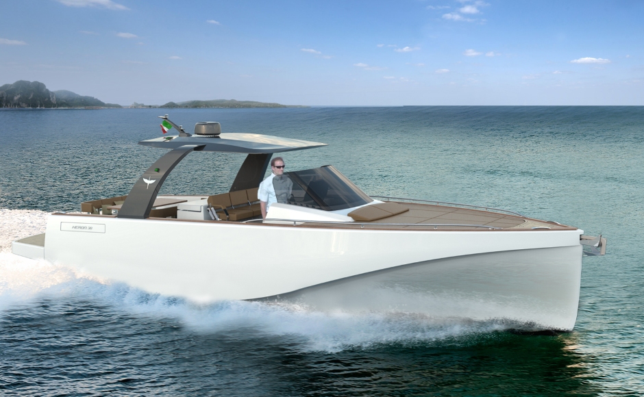 Novità 2019. E' il momento di raddoppiare: Heron Yacht presenta Heron 38