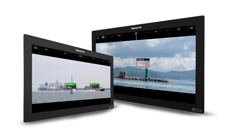 Novità 2019: Raymarine ClearCruise è l'inedita realtà aumentata per i display Axiom