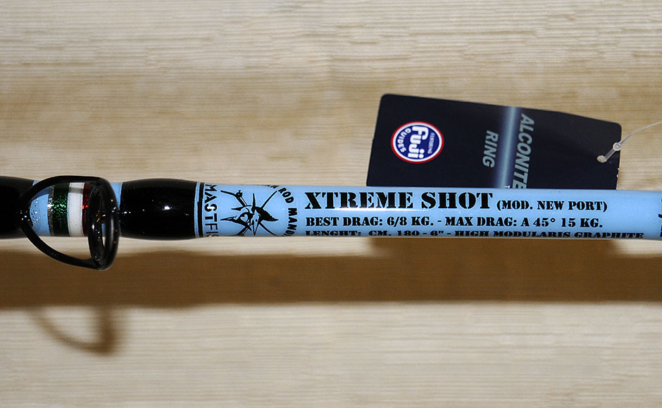 Canna Mastfish Extreme Shot serie Newport per prede importanti