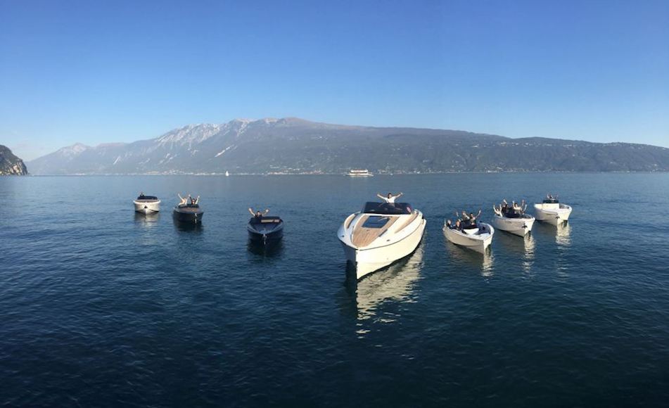 Ogni occasione è buona per provare un Frauscher. E il Cantiere Nautico Feltrinelli è sempre pronto