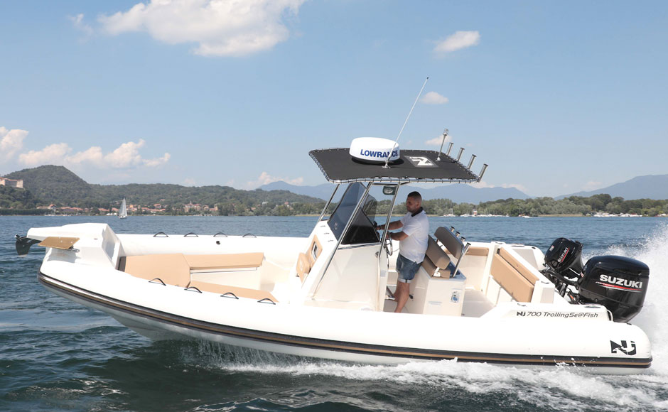 Ha debuttato al Pescare Show il Nuova Jolly NJ700 Se@Fish Trolling