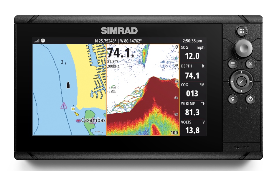 Nuovo Simrad Cruise: un plotter fatto per rendere tutto semplice