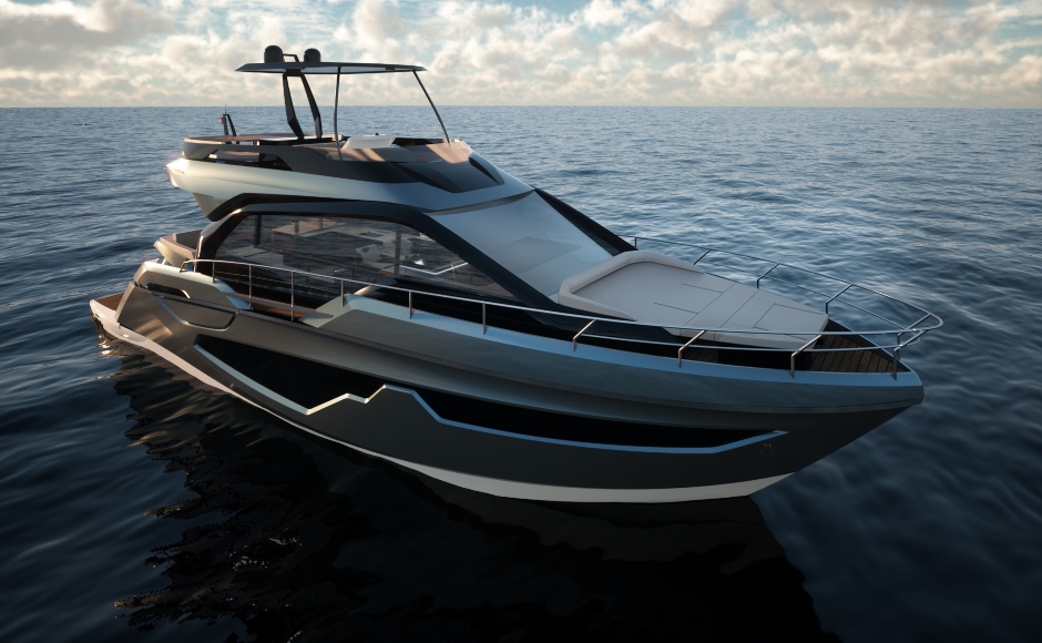 Da Sessa Marine e Centrostiledesign ecco il nuovo Sessa F5X