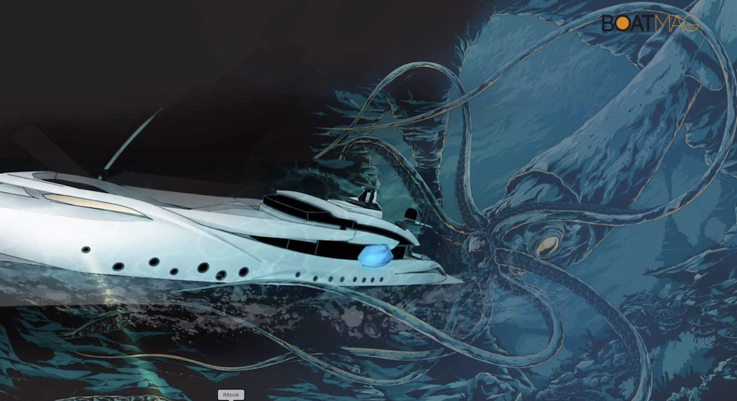 Può un calamaro ispirare un superyacht di 63 m? Guardate il TG Nautico n. 22 e scopritelo