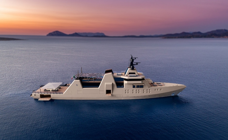 Che la "forza" sia con te: Vis è la nuova creatura di 80 metri di Fincantieri Yachts