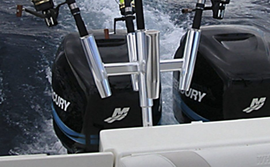 Portacanne Da Pesca In Acciaio Inox 304 A 3 Tubi Per Barca, Yacht, Pesca In Mare, Finitura Specchio, Resistente Alla Corrosione