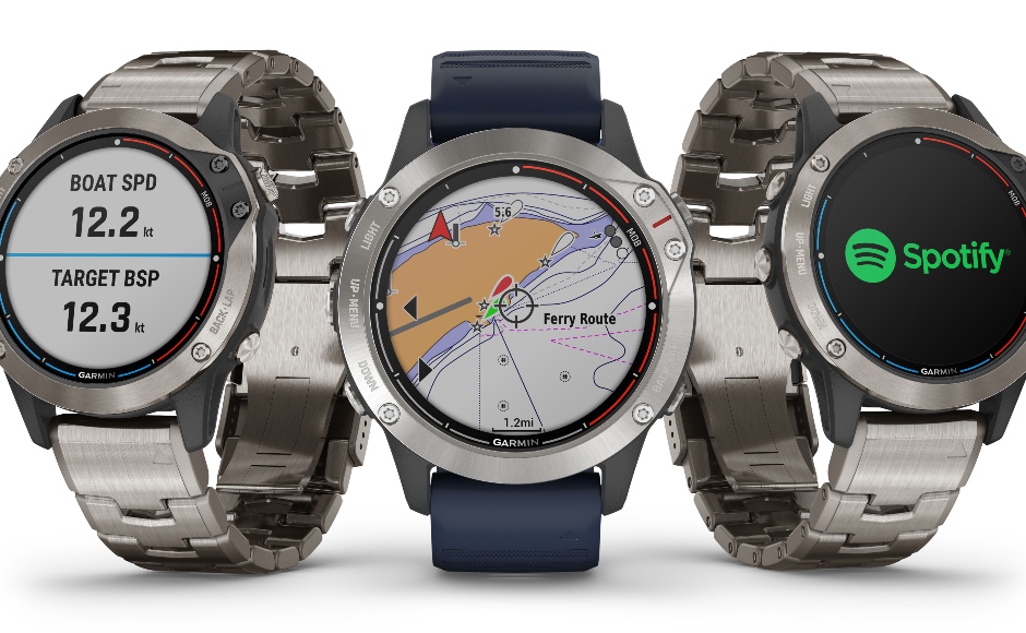 Arriva Garmin quatix 6, più evoluto, è il nuovo smartwatch di chi va per mare