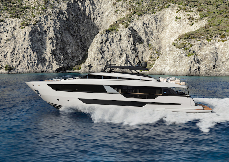 Ferretti Yachts 1000, trenta metri widebody per uno yacht che sorprende