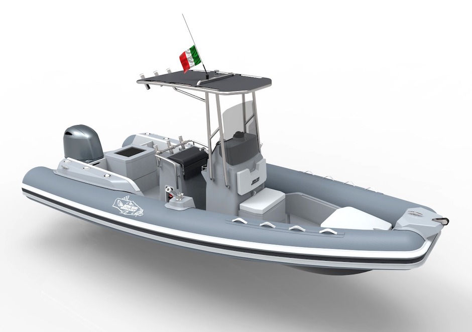 Joker Boat amplia la sua vena fisherman con il nuovo Coaster 580 Barracuda, studiato col pescatore Mirko Serra